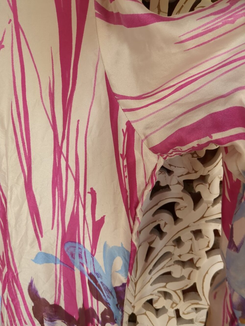 XL Vintage Silk Soft Surroundings Tunic - Picture 8 of 11